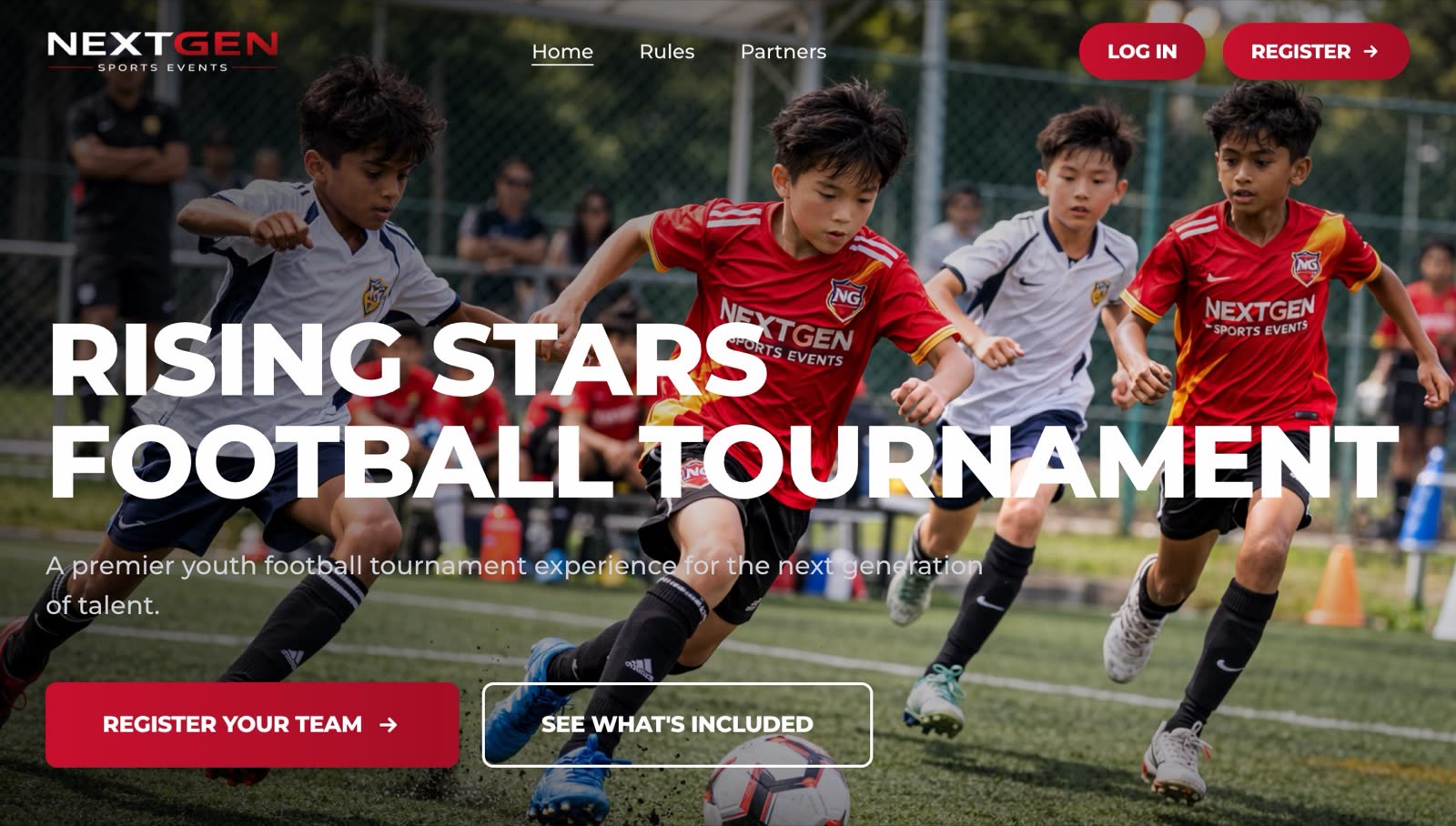 Nextgen Sports Events tournament site